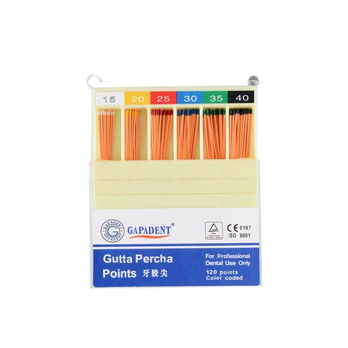 GAPADENT Dental Endodontic Absorbent Points Gutta Percha Taper 0.02/0.04/0.06 - Picture 9 of 38