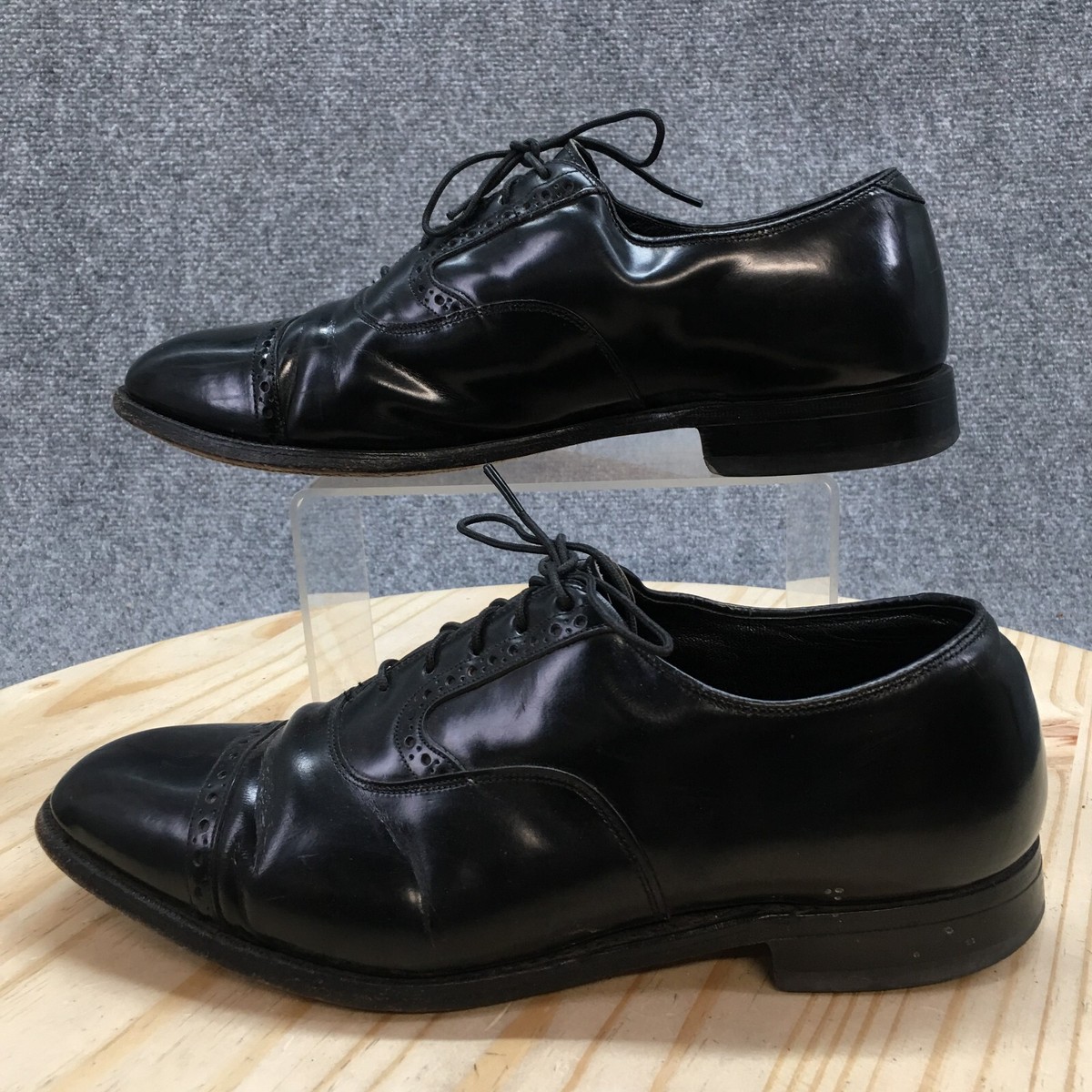 Stafford Executive Cap Toe Oxford Dress Shoes Mens 8.5B