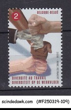 BELGIUM - 2008 DIVERSITY IN THE WORKPLACE SG#4176 1V MNH