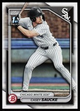 2024 Bowman Draft Casey Saucke #BD-33 BASEBALL Chicago White Sox 1ST