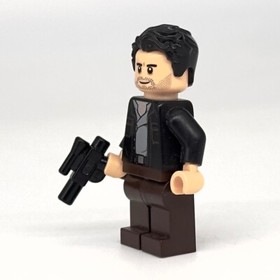 Lego Star Wars Minifigure Captain Poe Dameron sw0868 w/ Blaster - 75189