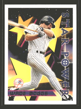 1996 Topps #225 Wade Boggs Star Power New York Yankees HOF