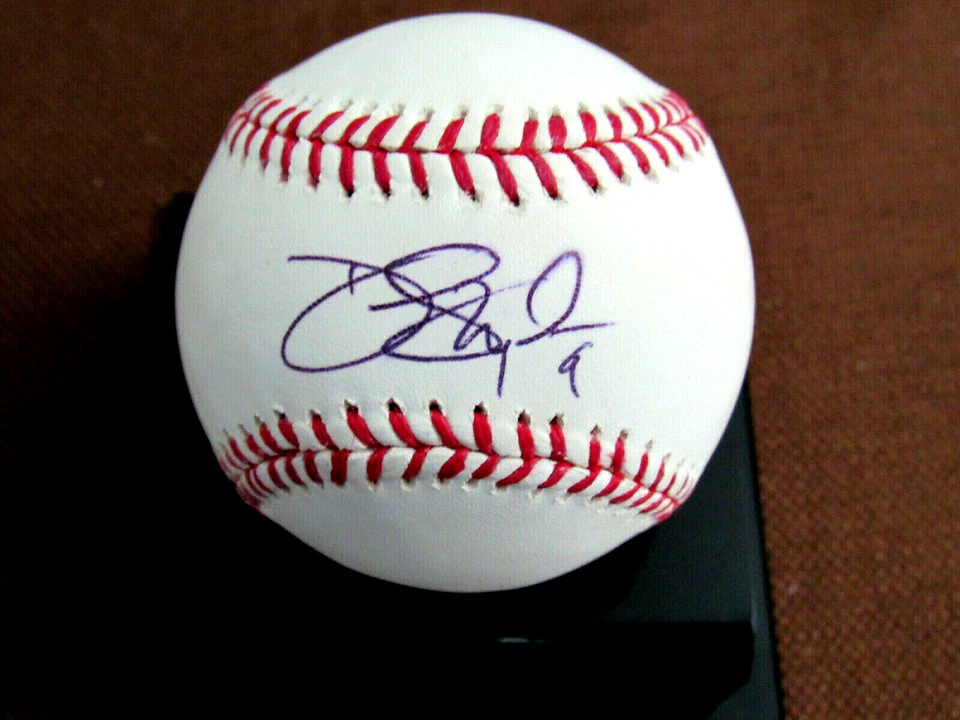 DEE GORDON 2015 BATTING CHAMP MARINERS MARLINS LA SIGNED AUTO OML BASEBALL JSA - Image 3 of 3