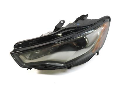 Audi A6 Left Xenon HID Headlight 12 13 OEM Without Curve Option 