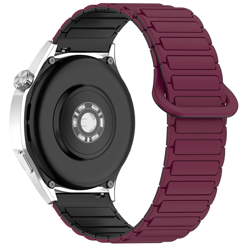 22mm Magnetic Band Silicone Strap for Huawei Watch GT5 46MM/Redmi