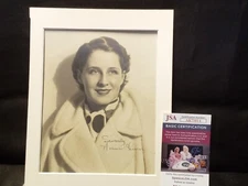 Norma Shearer Signed Vintage B&W Photo by Ruth Harriet Louise JSA COA Rare -#