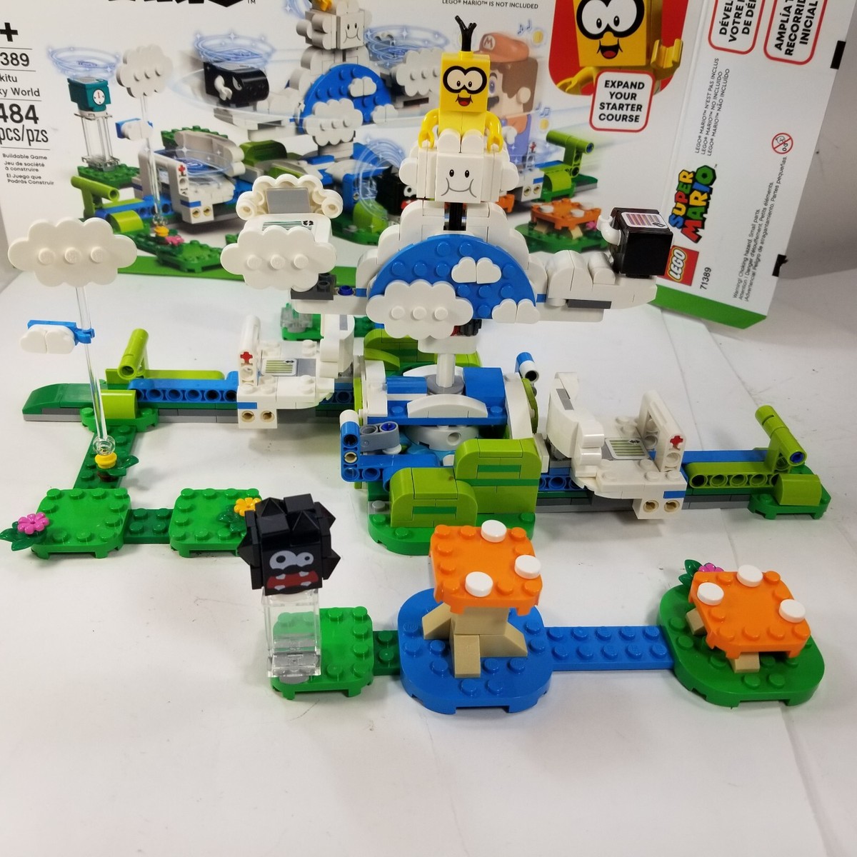 ♡HAPPY Lakitu Sky World Expansion Set 71389 | LEGO® Super Mario