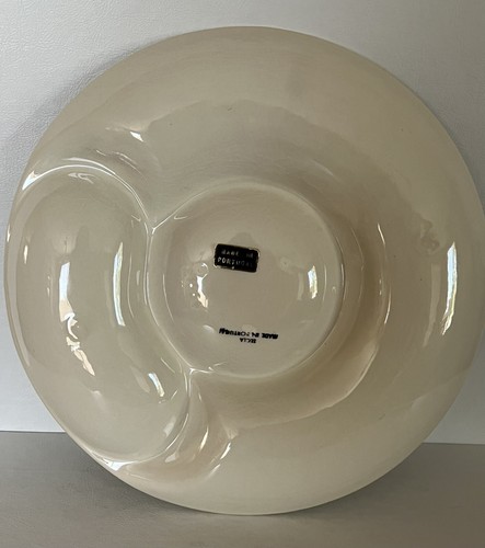 Vintage SECLA aus Portugal Artischockenteller Keramik 10" geteilt Servierschale - Bild 5 von 5