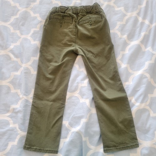 5Y GAP Kids Olive Green Chino pants - Picture 3 of 5
