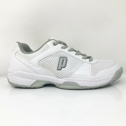 White Gray Running Shoes Sneakers Size 