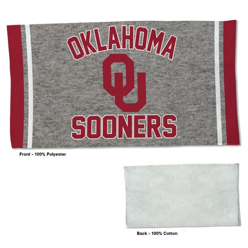 OU Sooners Large 22 in x 42 in Yoga Workout Golf Towel