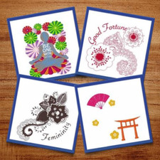 Eastern Culture - 11 Machine Embroidery Designs