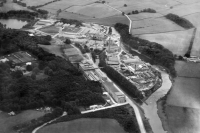 Alex Pirie and Sons Stoneywood Paper Mill Dyce Scotland 1930s OLD PHOTO 1