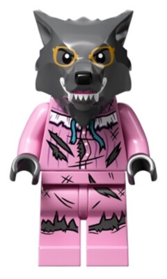 New LEGO  The Wolf  Minifigure, From Ideas Set 21315, Big Bad Werewolf, Retired