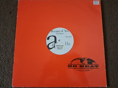 Gabrielle    Because of You - 2x12'' Record - Go! Beat    GOPRO 109 - UK - 1994