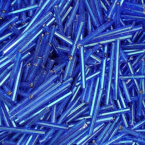 30mm Long Bugle Beads Czech Craft Jewellery Hex Faceted BUY 10g 20g 15 COLOR 485 - Picture 14 of 24