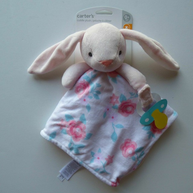 carter's bunny security blanket