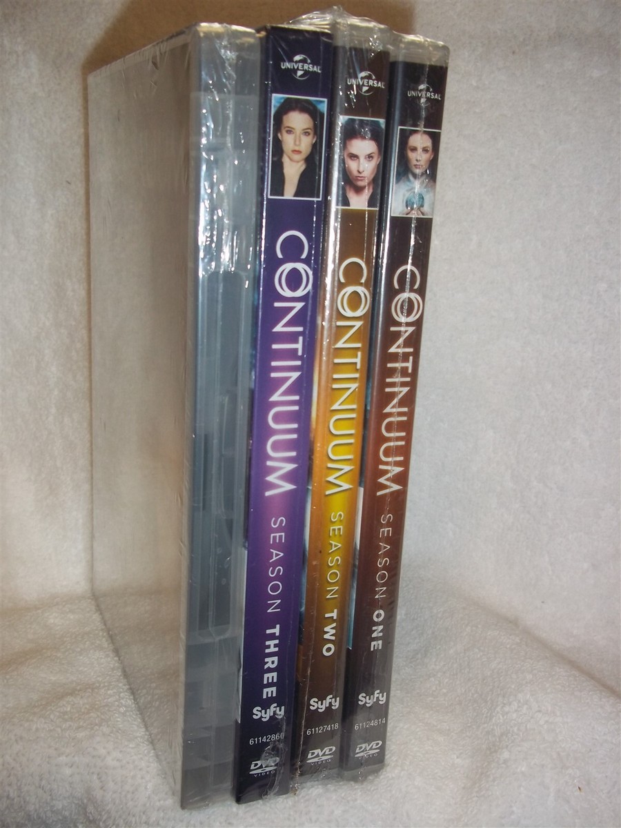 Continuum Complete Series Seasons 1 2 3 4 (DVD, 2021, 10-Disc