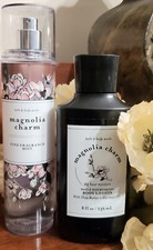 Bath  Body Works MAGNOLIA CHARM Fine Fragrance Mist  Shea Body Lotion Gift Set