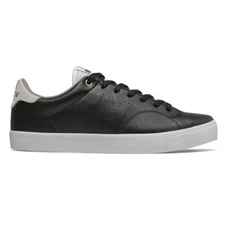 New Balance # Numeric "AM210" Sneakers (Black Synthetic Leather) Men's Shoes