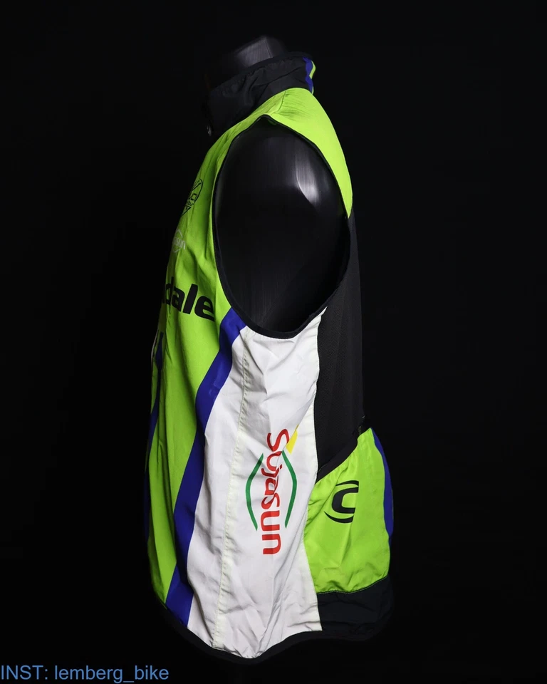 Cannondale Sugoi Uci Pro Tour Chaleco Ciclismo Jersey #221 Foto 4 de 4