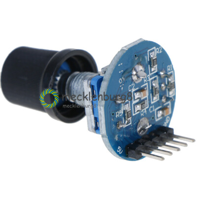 2pcs Rotary Encoder Module Rotating Potentiometer Knob Cap Digital Control 5V