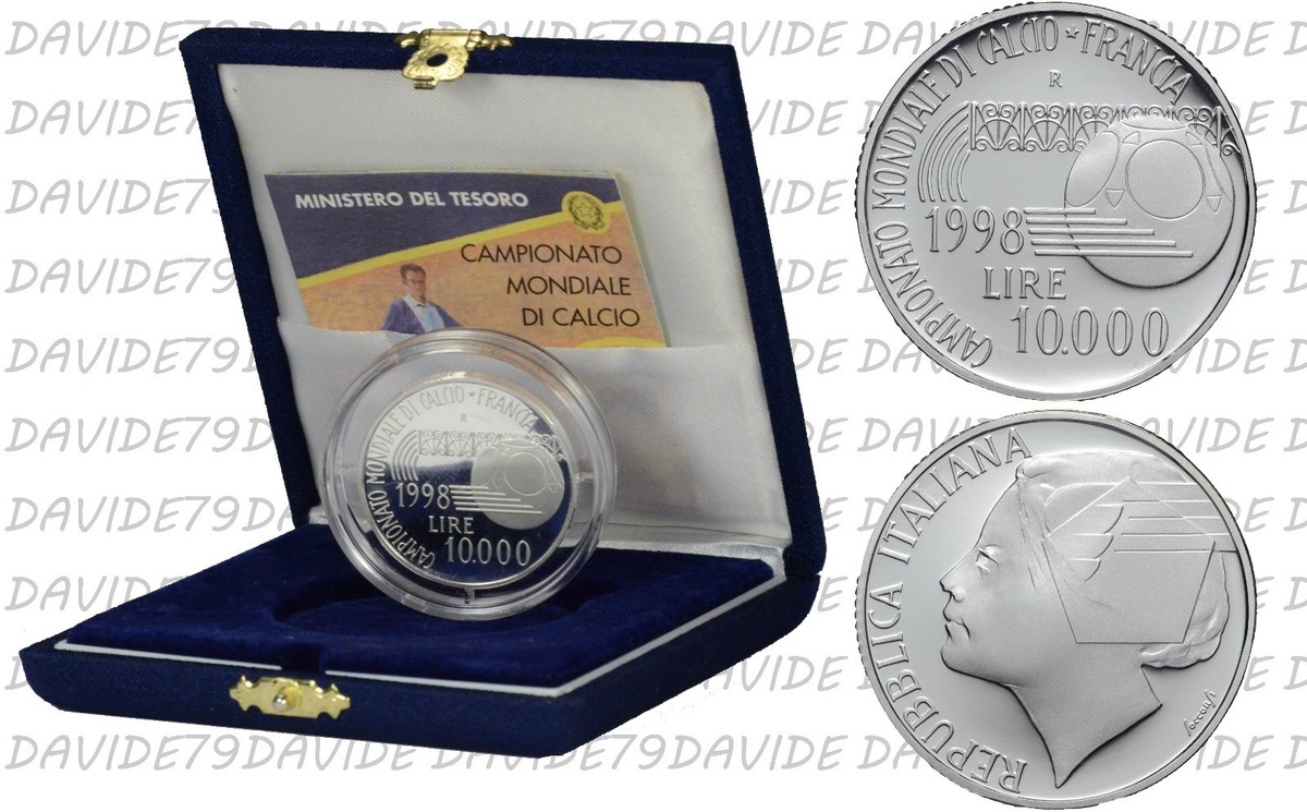 San Marino. 10.000 Lire 1998/2001 "Ferrari" Proof (2 Monete) (Senza Prezzo Di Riserva - Foto 8