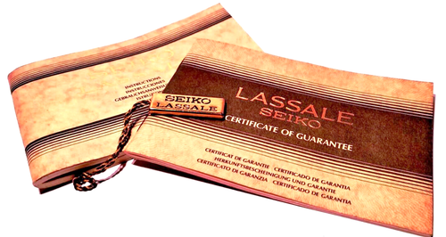 Seiko Collection LASSALE WATCH GARANTIE BOOKLET - GARANTIE - 80er Jahre - NEU - Bild 2 von 11