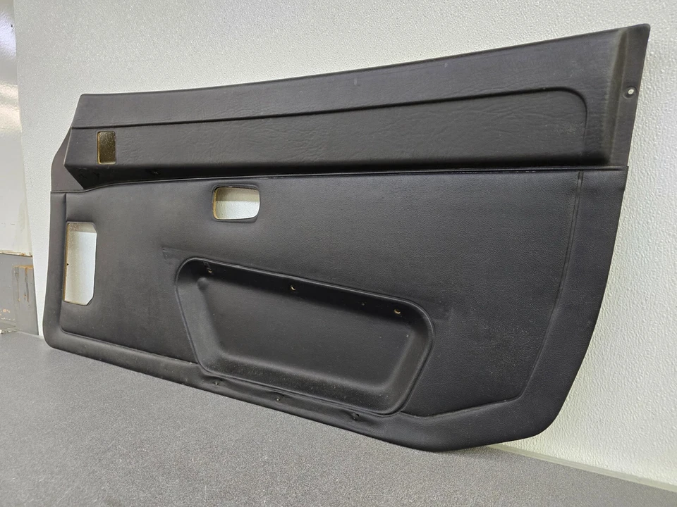BONITO PANEL PUERTA PASAJEROS ORIGINAL USADO PORSCHE 924 924S 944 NEGRO #11 Foto 2 de 4