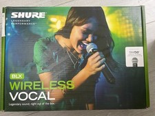 Shure  Blx24- Sm58 Dual Wireless Handheld Microphone Set