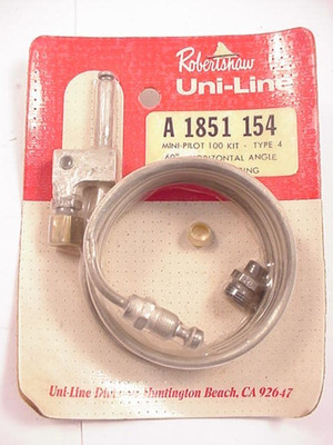 Robertshaw Invensys Mini Pilot  1851 154  60''  Ships Same Day