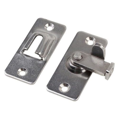 90 Degree Angle Lock Toggle Bathroom Door Latch Stainless Steel Bolt