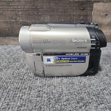 Sony HandyCam DCR-DVD650 Mini DVD Hybrid Camcorder 60x Optical Zoom w/ Battery