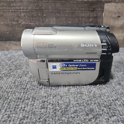 SONY Handycam 10xズーム 本体と付属品 Sony Hybrid 60x Zeiss Optical Zoom Handycam Untested For Parts