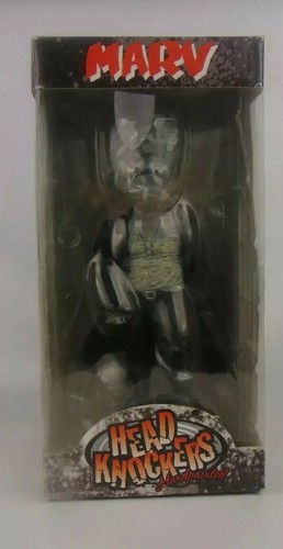 NECA SIN CITY MARV HEAD KNOCKERS BOBBLEHEAD Black and White Version