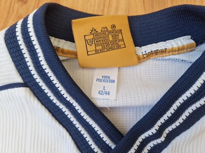 Maillot De Football Tottenham Hotspur 1997/99 Domicile - Modèle Pony Taille M, Blanc, Adulte