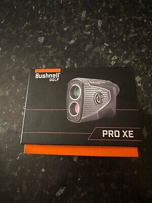 Bushnell Pro XE Golf Laser Rangefinder - Black/Silver Bushnell Pro XE Golf Laser Rangefinder - Black/Silver