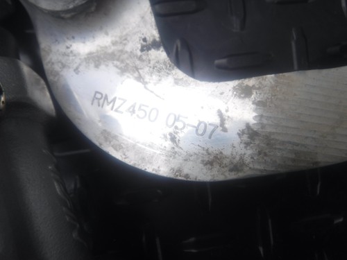2008 SUZUKI RMZ250 REAR BRAKE CALIPER SHIFT PEDAL CYLINDER RMZ 250 07 08 09 - Picture 8 of 16