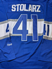 Toronto Maple Leafs NEW #41 Anthony Stolarz BLUE Jersey Stitched 52