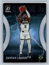 2023-24 Donruss Optic Basketball Damian Lillard Raining 3s