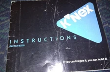 K'Nex Giant Set #60020 Instruction Manual Only