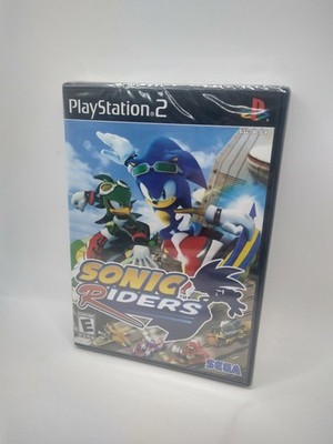 Sonic Riders PlayStation 2 (PS2) SEGA, Sony, Near Mint [Rare Y-Fold] [Brand New]