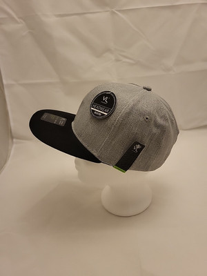 Snapback Cap Von Lamezan Light Grey/ Black 226-007  NEU ! UNISEX