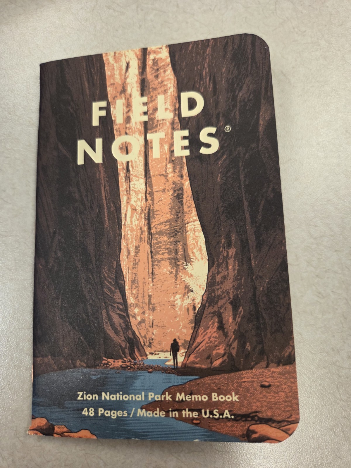 Field Notes Zion Nat. Park & 2 Campfire (Rare) Notebooks, 48 pg ea, 3 notebooks
