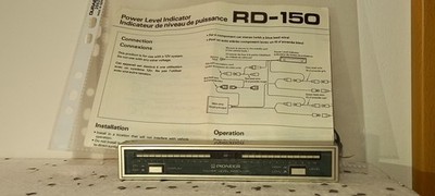 Pioneer RD-150 POWER LEVEL INDICATOR Level Meter for Lonesome Car-old school Nos