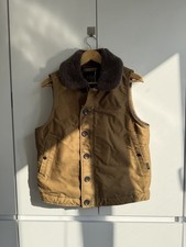Iron Heart Whipcord N-1 Type Deck Vest Khaki S Made in JAPAN