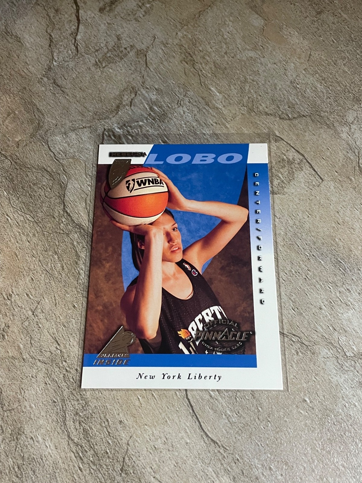 1997 Pinnacle Inside WNBA Rebecca Lobo Rookie