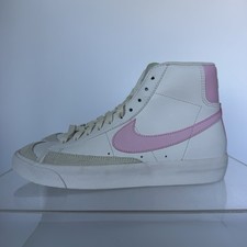 Brand New Nike Blazer Mid '77 GS White Pink DA4086-106 Size 6Y / 7.5 Women s