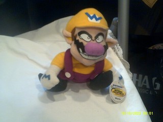 Nintendo Collectibles 64 Wario org tags tush BD&A Super Mario Brothers