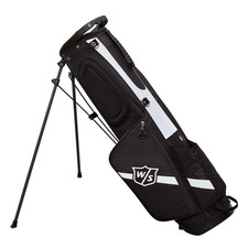 Wilson Staff - All New QS Stand Carry Golf Bag - Black/White